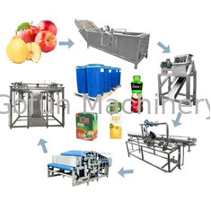 Пищевая промышленность Линия по переработке яблочного пюре SUS 304 1 т/ч - 20 т/ч