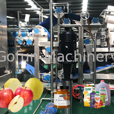 Пищевая промышленность Завод по производству яблочного пюре SUS 304