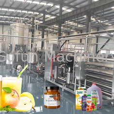 Завод по обработке 50T/D яблочного сока нержавеющей стали качества еды