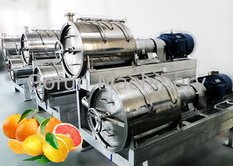 Обрабатывающее оборудование 10Т/Х апельсинового сока полностью готовой технологической линии цитруса СС304 автоматическое