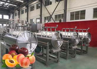 Урожайность завода по обработке персика модульного проектирования высокая 12 месяца гарантии