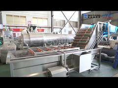 Высококачественная машина для очистки пузырьками, промышленная машина для мойки овощей