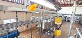 Свежие фрукты промышленной технологической линии варенья манго 100T/D делая машину
