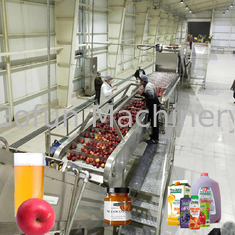 Обслуживание машинного оборудования 50T/D продукции яблочного сока индустрии напитка полностью готовое