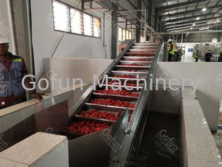 SUS 304 / 316 Линия производства томатного кетчупа Машины Механизированное производство