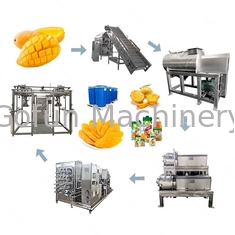 Автоматическая производственная линия 1t/H машины обработки сока манго - 20t/H